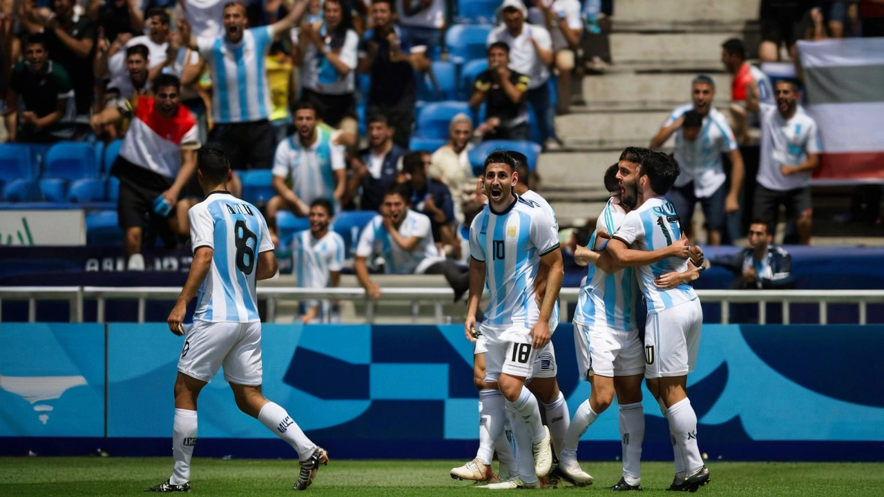 Seleção Argentina Avança nas Olimpíadas com Gol Decisivo de Meio-Campista Contra o Iraque