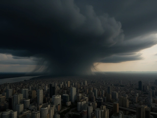 Ciclone extratropical atinge Sul com ventos de 100 km/h e risco de tornados isolados