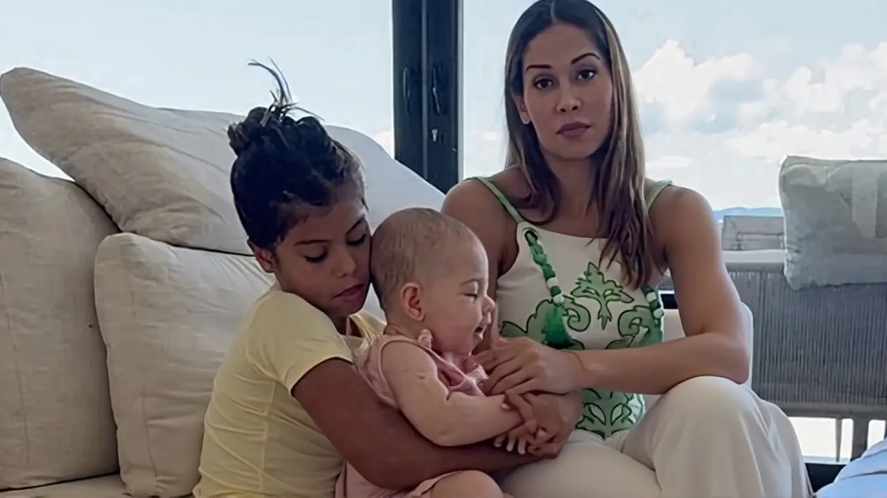 Maíra Cardi pede orações por Eloah internada com bronquiolite nos EUA